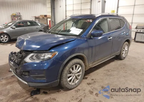 2018 Nissan Rogue Sv z USA, uszkodzony, nr VIN KNMAT2MVXJP560145